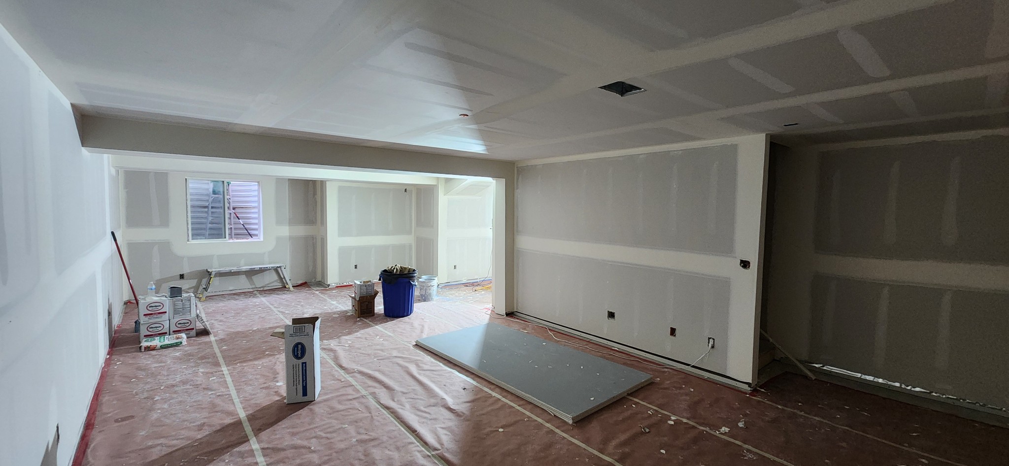 Drywall and paint project