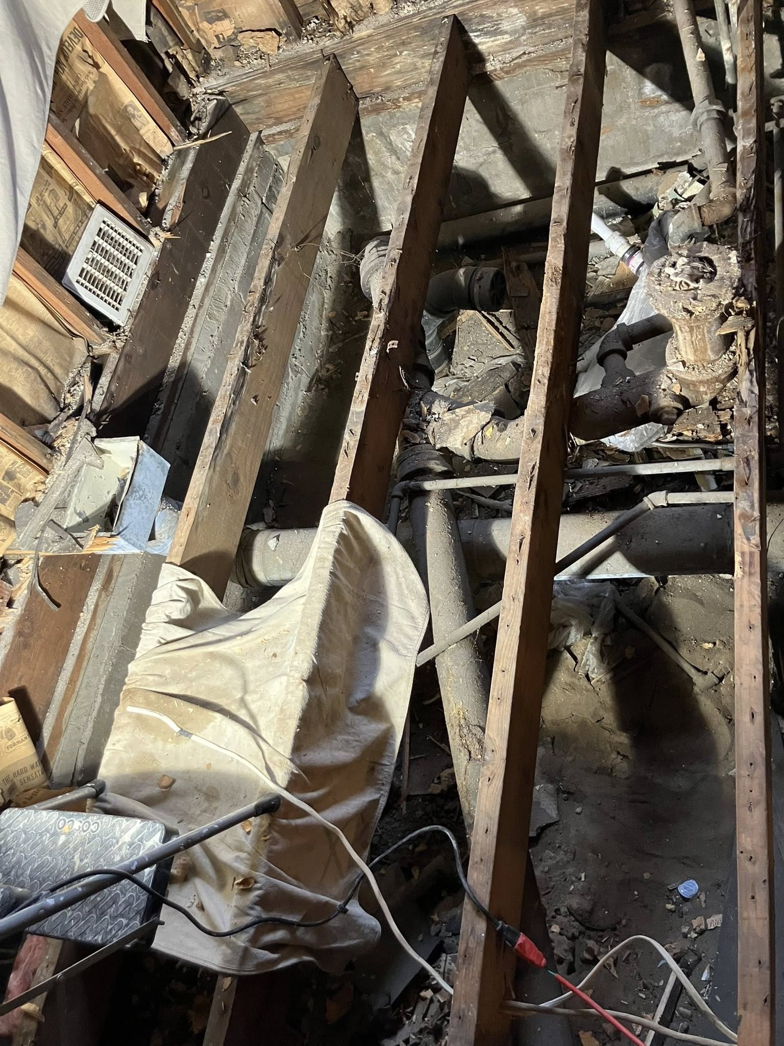 Staircase installation