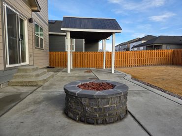Landscaping project
