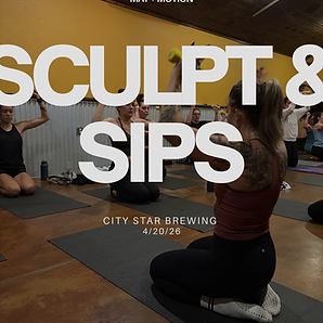 Sculpt + Sips