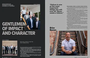 Featured in magazine