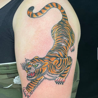 Traditional tiger
