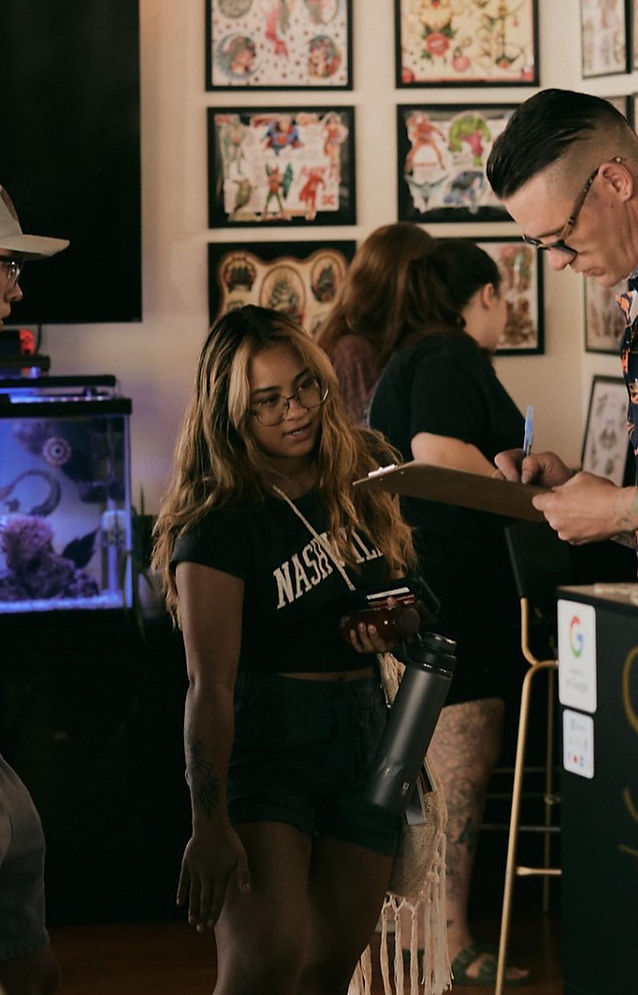 Tattoo work