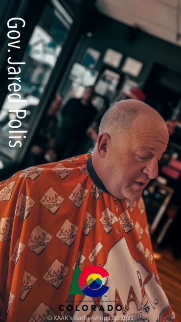 Haircut result showcasing XAAK's barbershop work